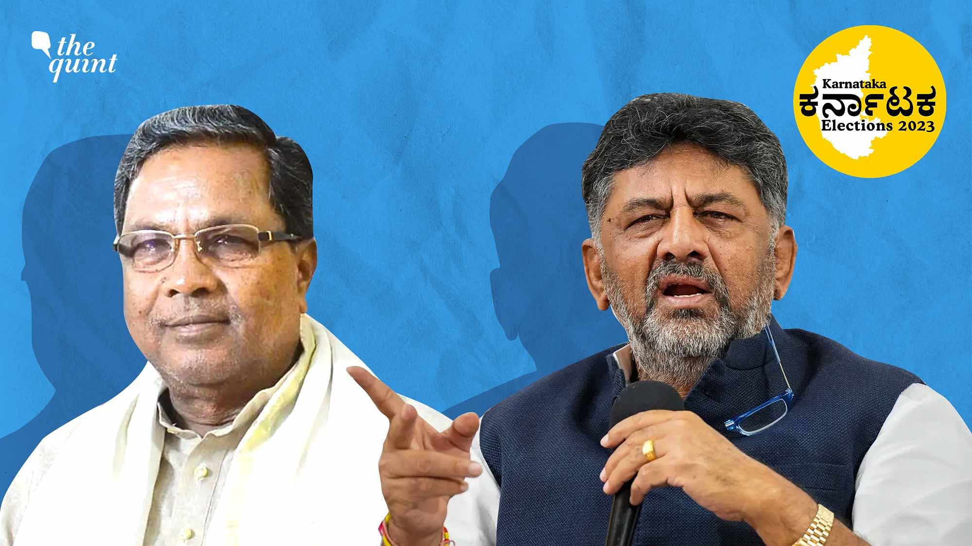 <div class="paragraphs"><p>Both KPCC President DK Shivakumar and CLP leader Siddaramaiah are being considered for the role of Karnataka Chief Minister, now that the Congress has swept the Assembly polls on 13 May.</p></div>