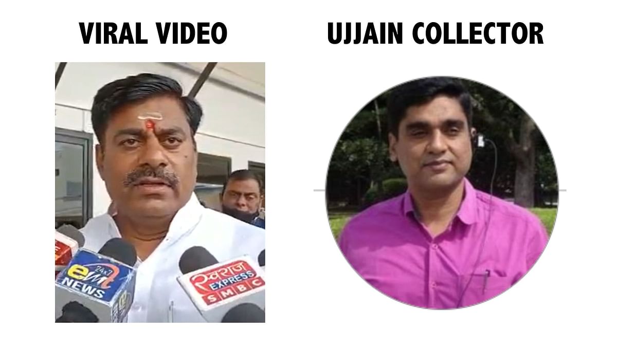 The video is from August 2021 & shows BJP MLA Rameshwar Sharma speaking against those raising 'anti-India' slogans.