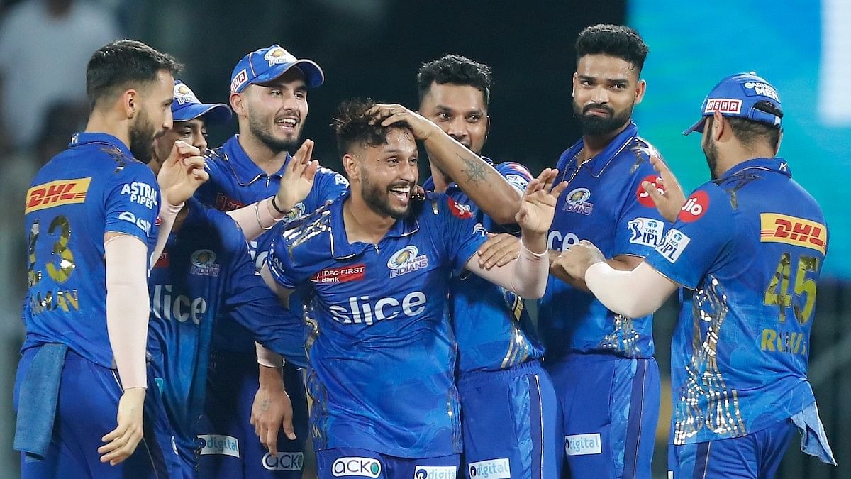 <div class="paragraphs"><p>Mumbai Indians now play Gujarat Titans on Friday for a spot in the 2023 IPL final.</p></div>