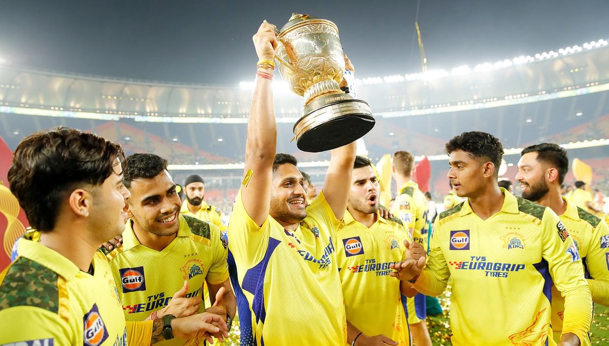 Chennai Super Kings won the 2023 IPL final against Gujarat Titans on Monday.