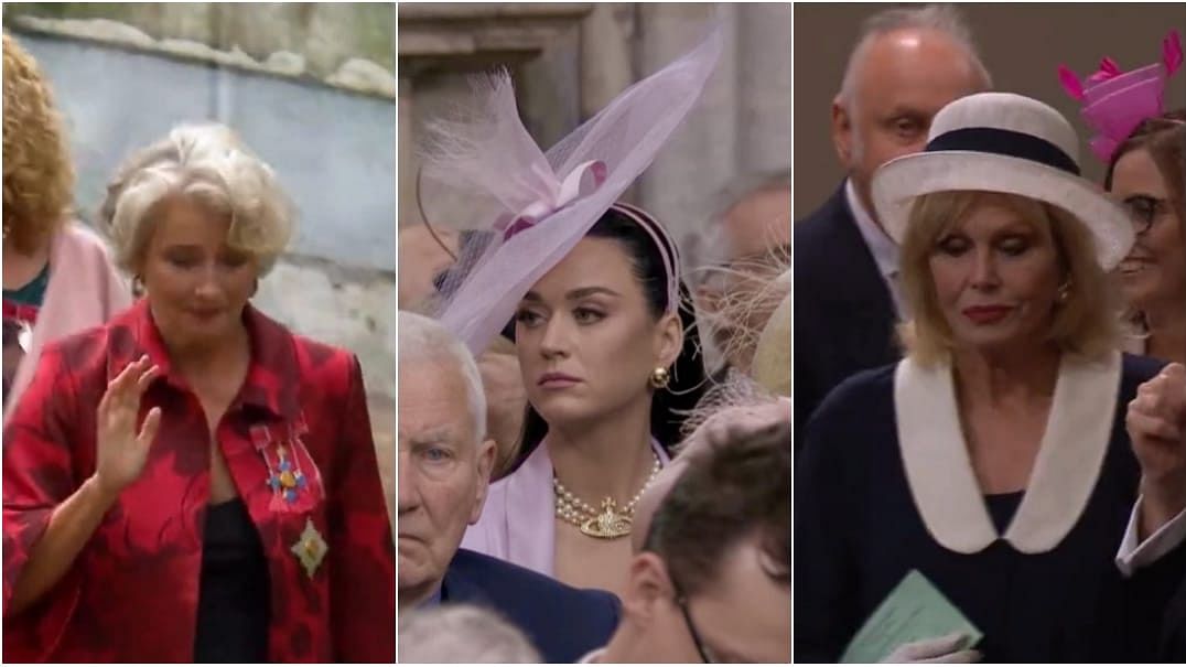 King Charles III Coronation: Katy Perry, Emma Thompson & Other Celebs Arrive