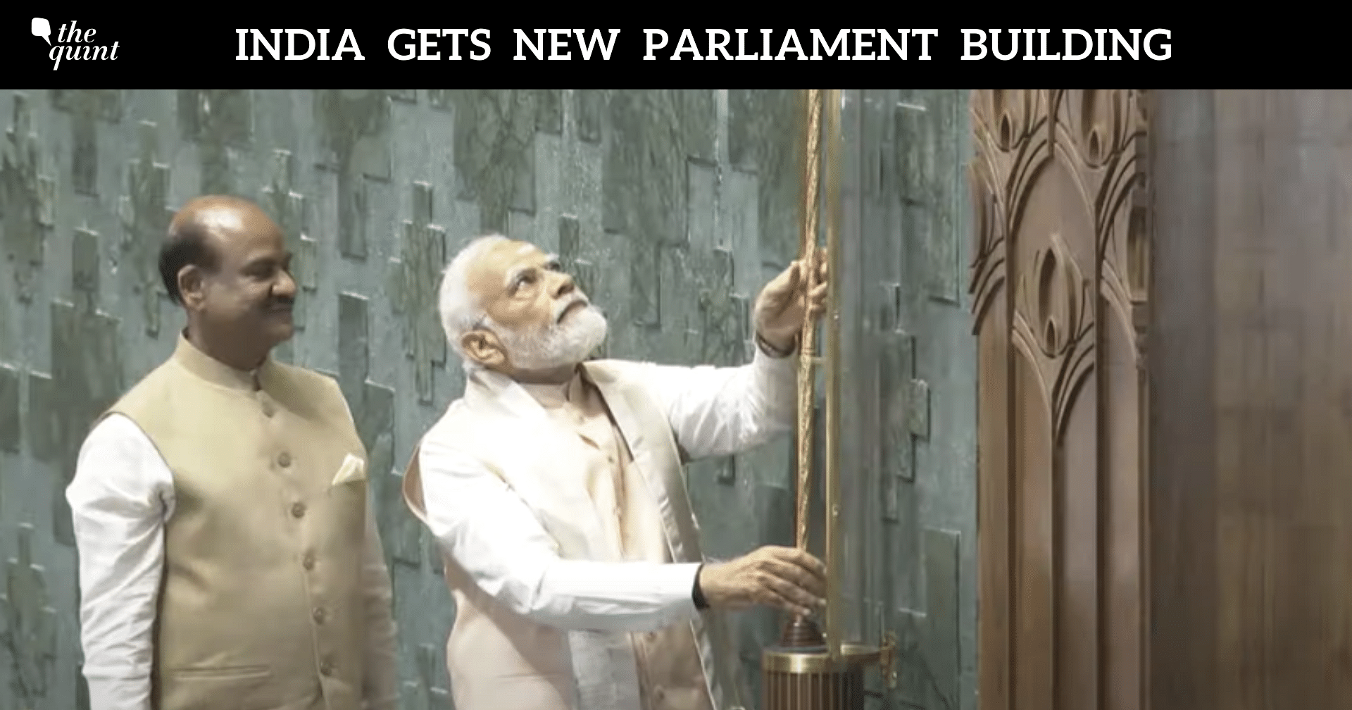 Watch Live | New Parliament Inauguration: PM Modi Places 'Sengol' in Lok Sabha