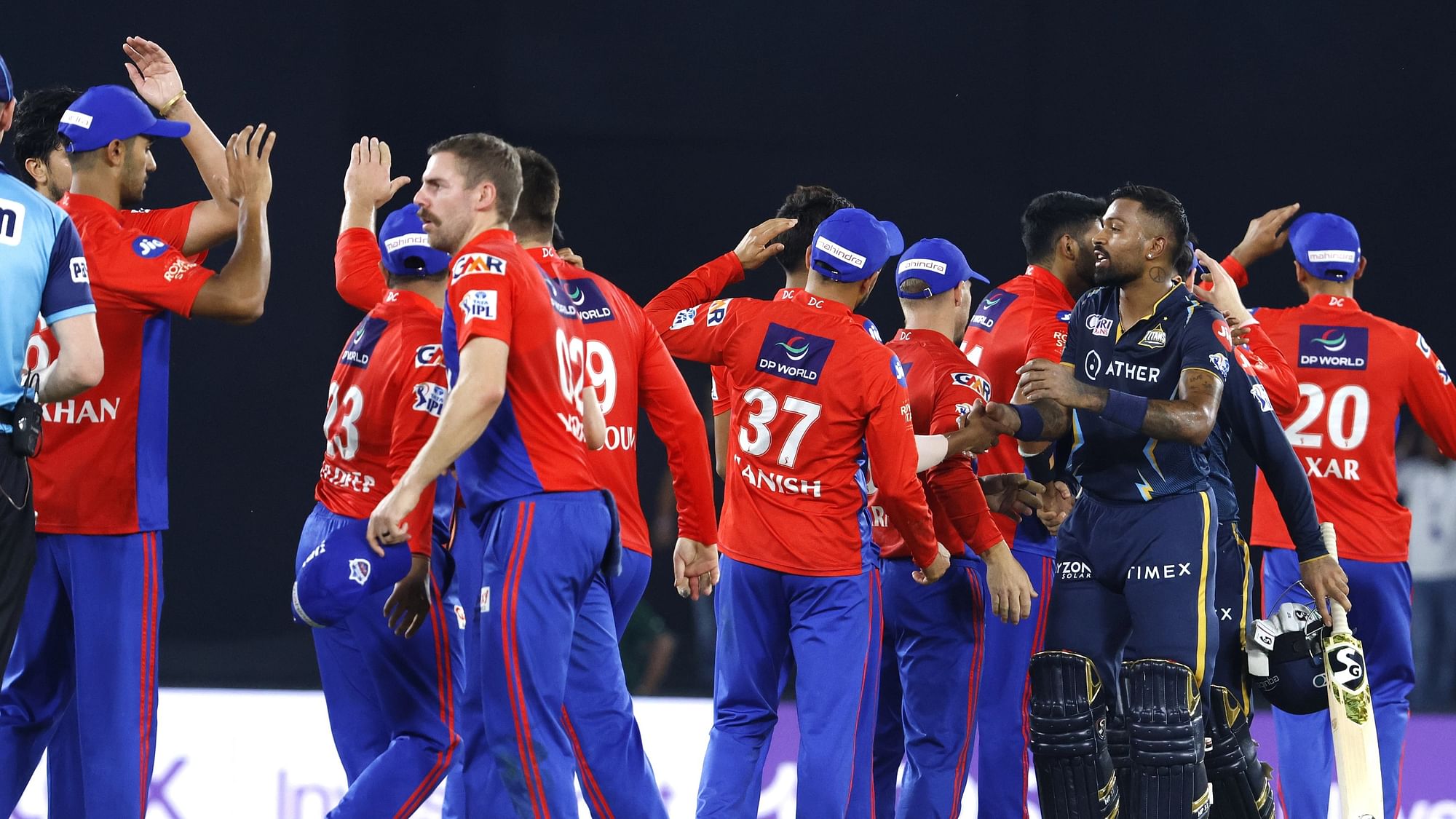 <div class="paragraphs"><p>Delhi Capitals clinch their third victory of the season as they defeat Gujarat Titans on Tuesday</p></div>