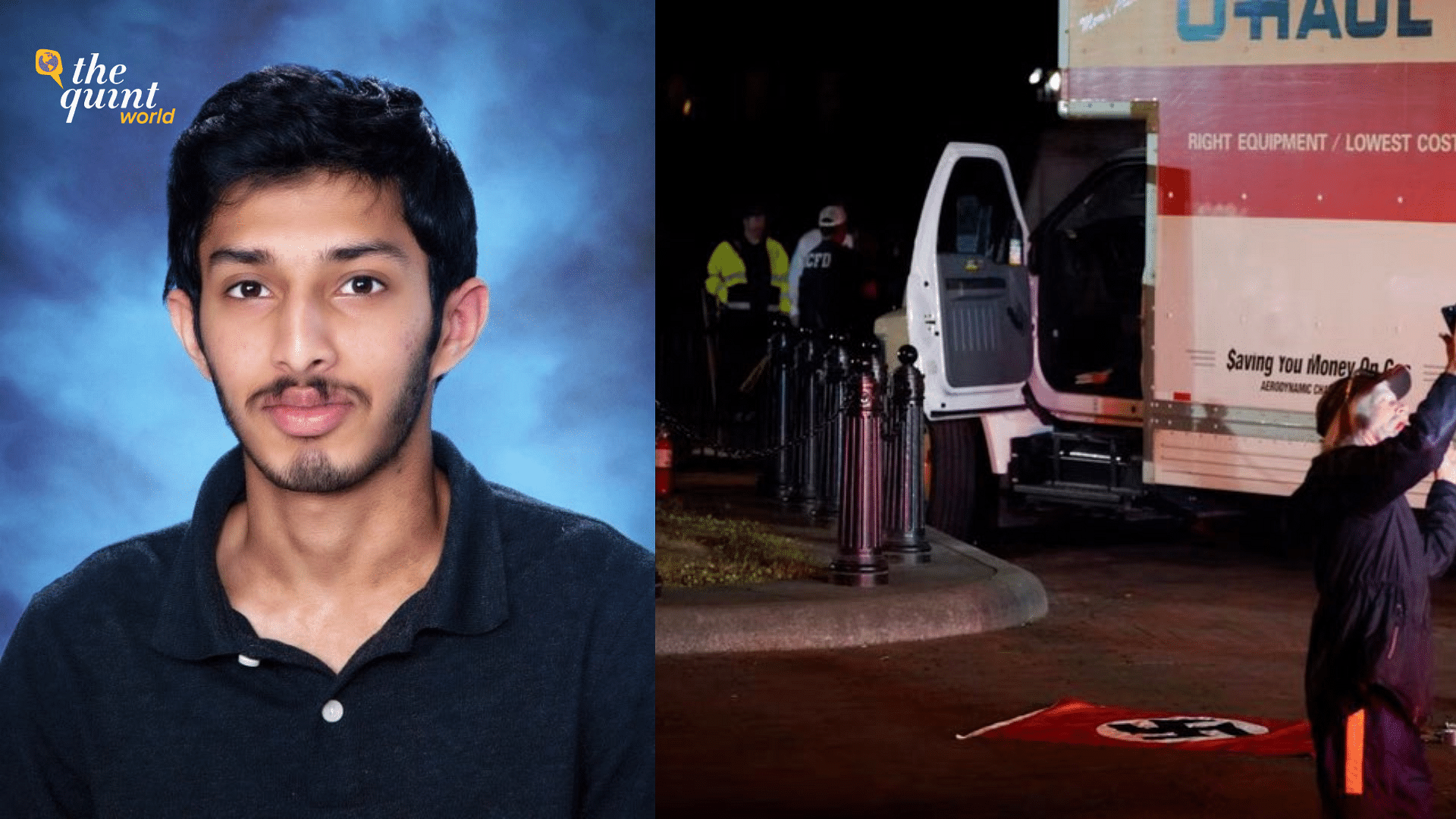 <div class="paragraphs"><p>Indian-origin teenager Sai Varshith Kandula was arrested after crashing a rented truck near the White House on Wednesday, 24 May, threatening to kill President <a href="https://www.thequint.com/news/india/president-joe-biden-first-lady-jill-host-prime-minister-narendra-modi-official-state-visit-june">Joe Biden</a> and Vice President Kamala Harris.&nbsp;</p></div>