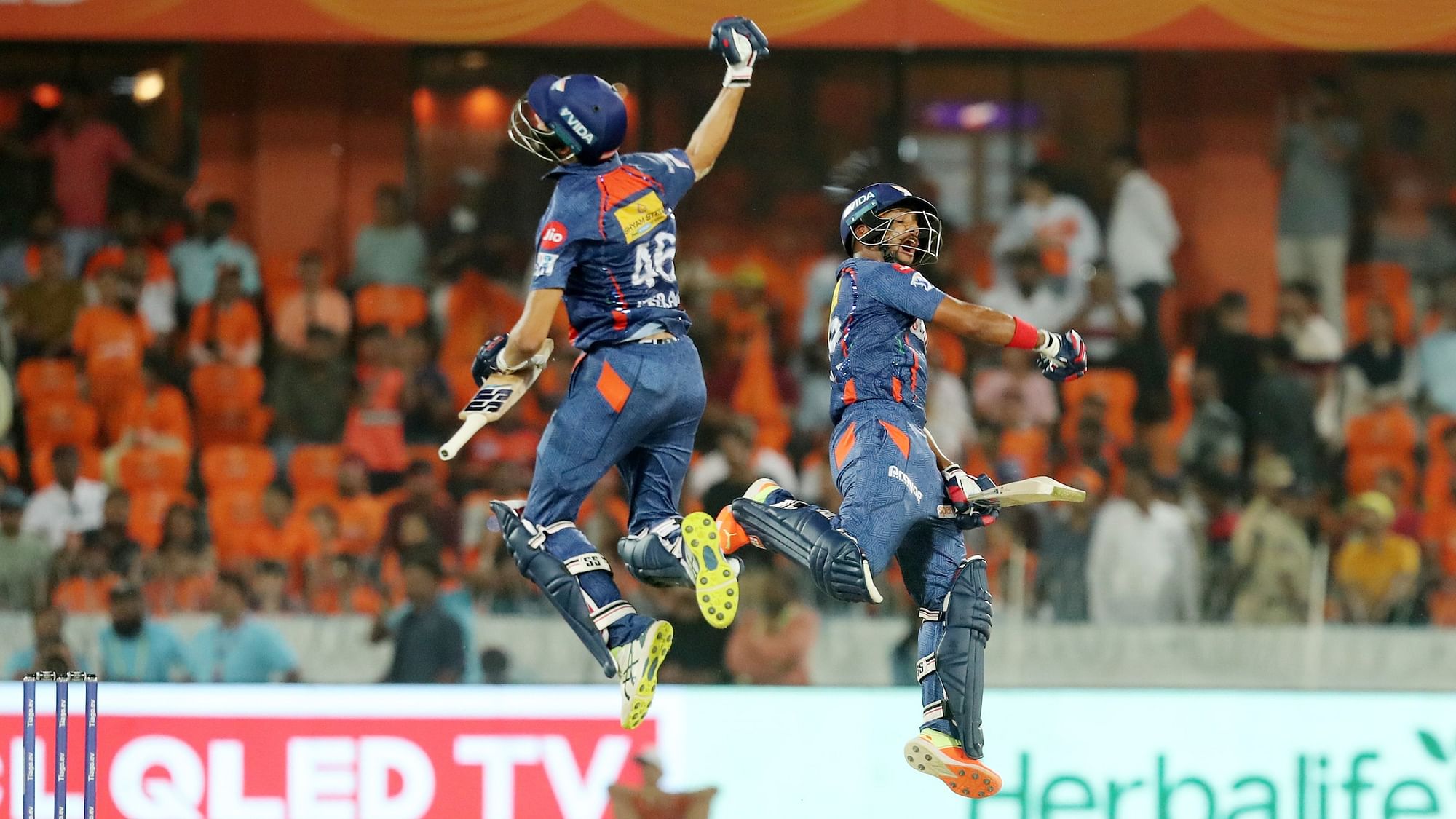 <div class="paragraphs"><p>Lucknow Super Giants climb to the fourth spot in the IPL 2023 points table with the 7 wicket win over Sunrisers Hyderabad.</p></div>