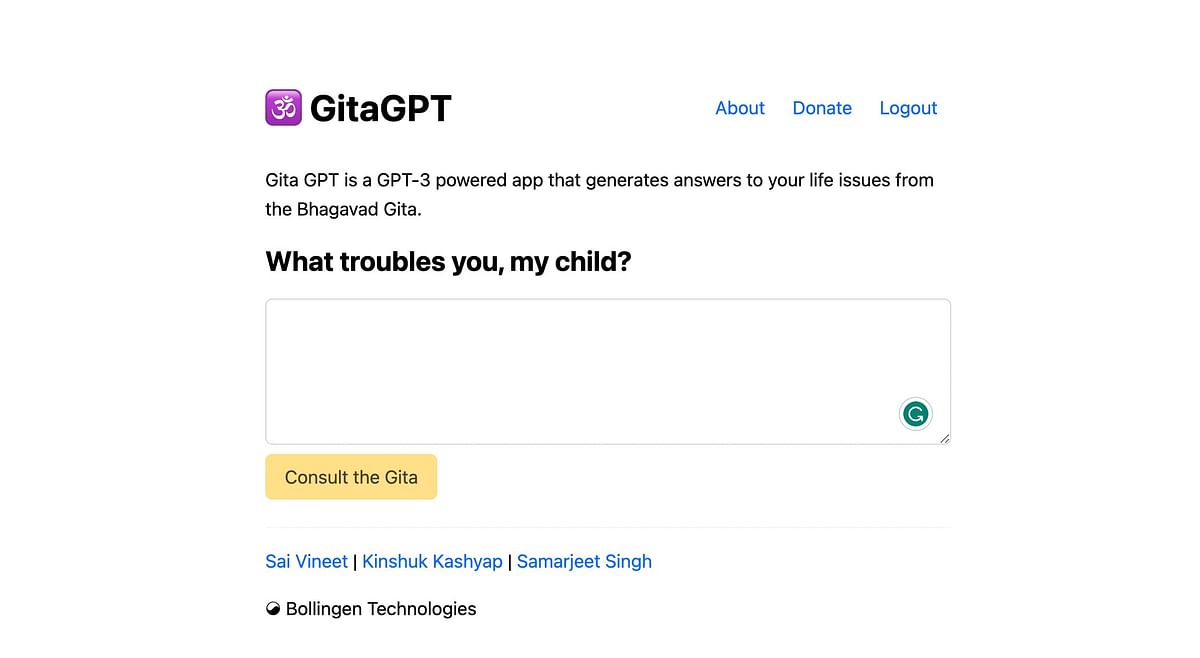 Since OpenAI shared its API, at least five Gita chatbots have popped up in India that frequently condone violence.