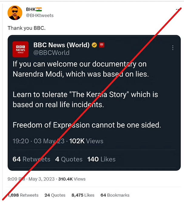 Social media was abuzz with false claims around Karnataka Elections and BBC News this week.