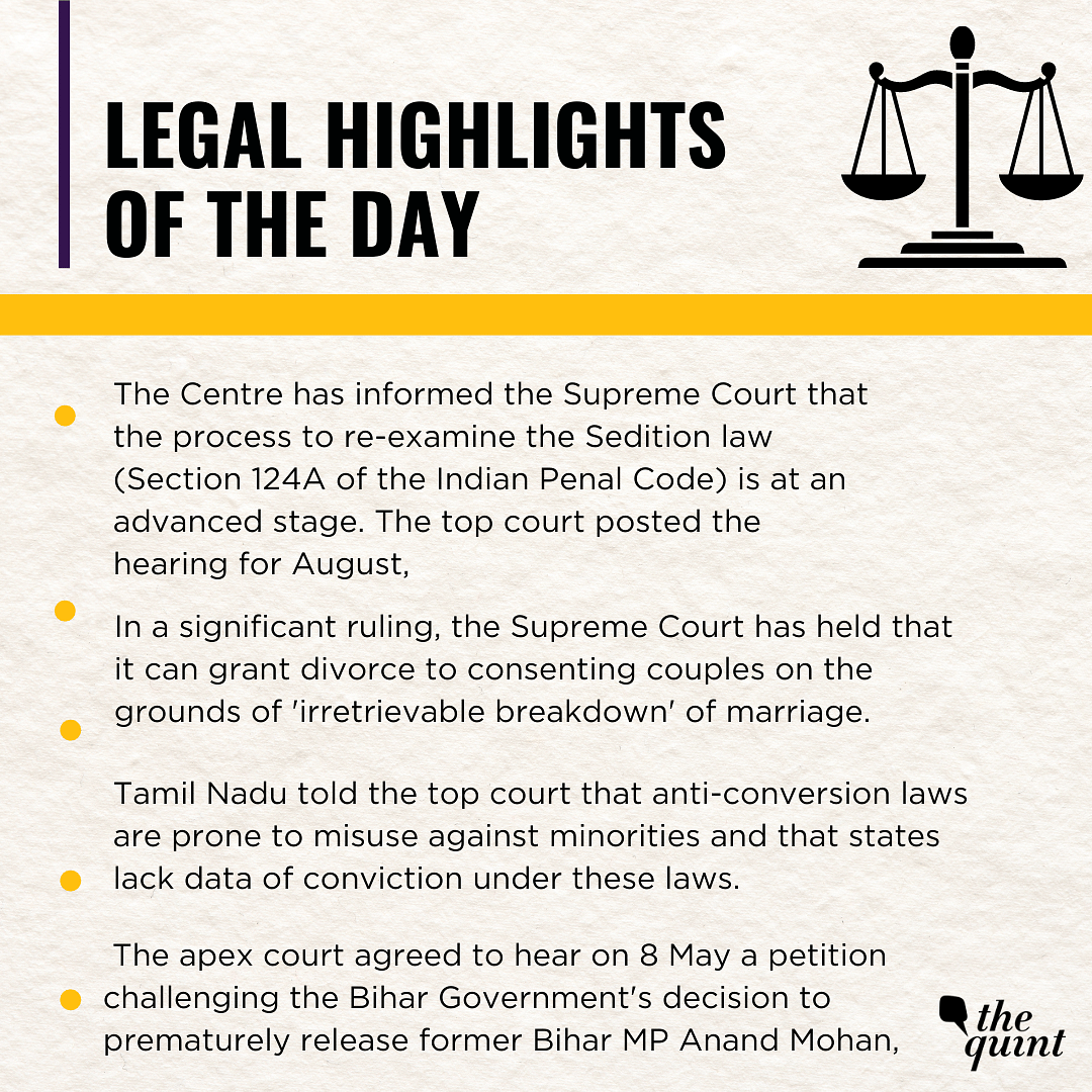 Catch all the top legal updates from our courts here!