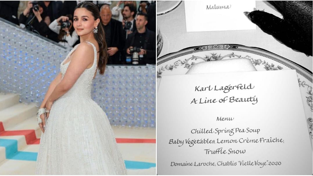 <div class="paragraphs"><p>Alia Bhatt and other guests were served food from this menu at the Met Gala 2023.</p></div>