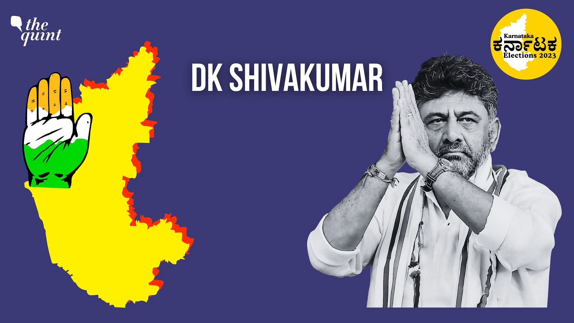 <div class="paragraphs"><p>Karnataka Congress president DK Shivakumar is contesting the 2023 Assembly Elections from Kanakapura constituency in Ramnagaram.&nbsp;</p></div>