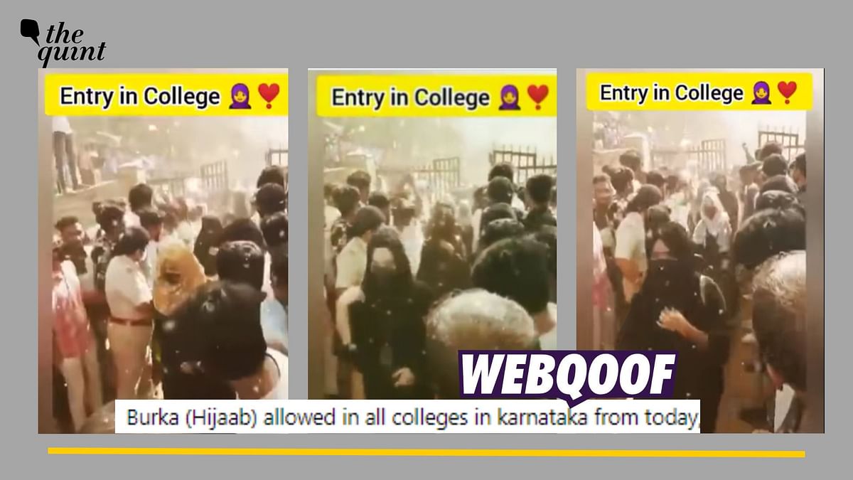 Fact-Check: Old Video Shared as ‘Hijab Ban Lifted in Karnataka Institutions’