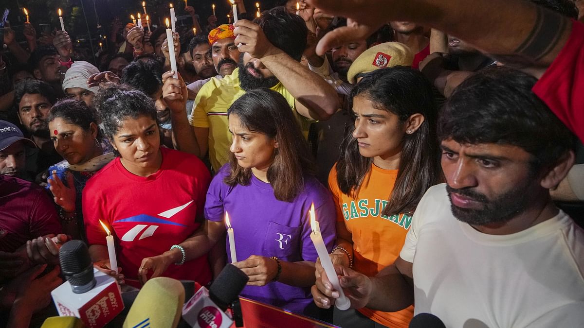 In Photos: Protesting Wrestlers Organise Candle March, Demand Justice by 21 May