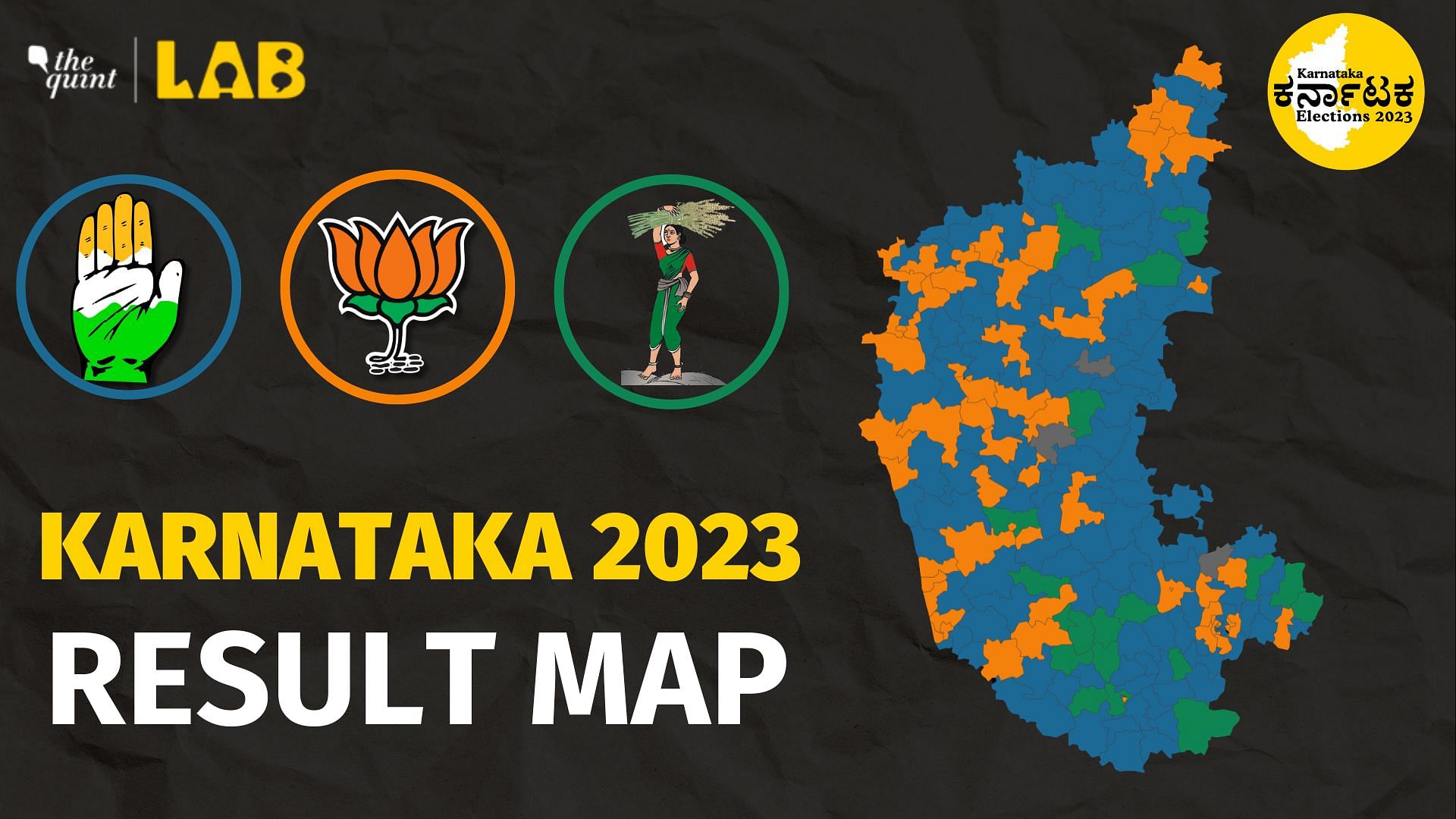 <div class="paragraphs"><p>Karnataka Elections 2023 Results Map: Check who won - BJP, Congress or JD(S), where they performed well, and which parts of the state they floundered.</p></div>