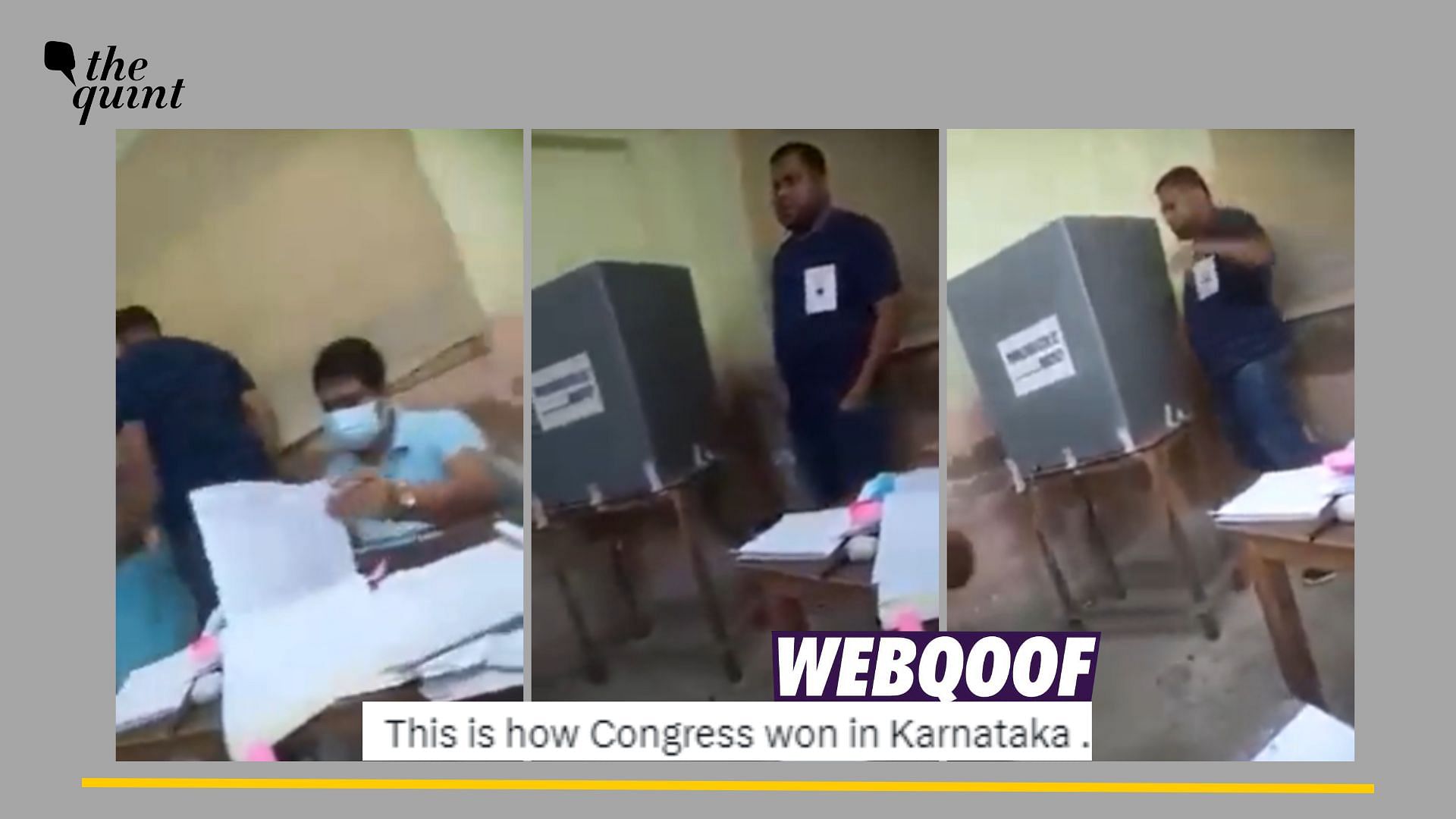 <div class="paragraphs"><p>Fact-Check | The video is old and unrelated to the 2023 Karnataka Elections.</p></div>