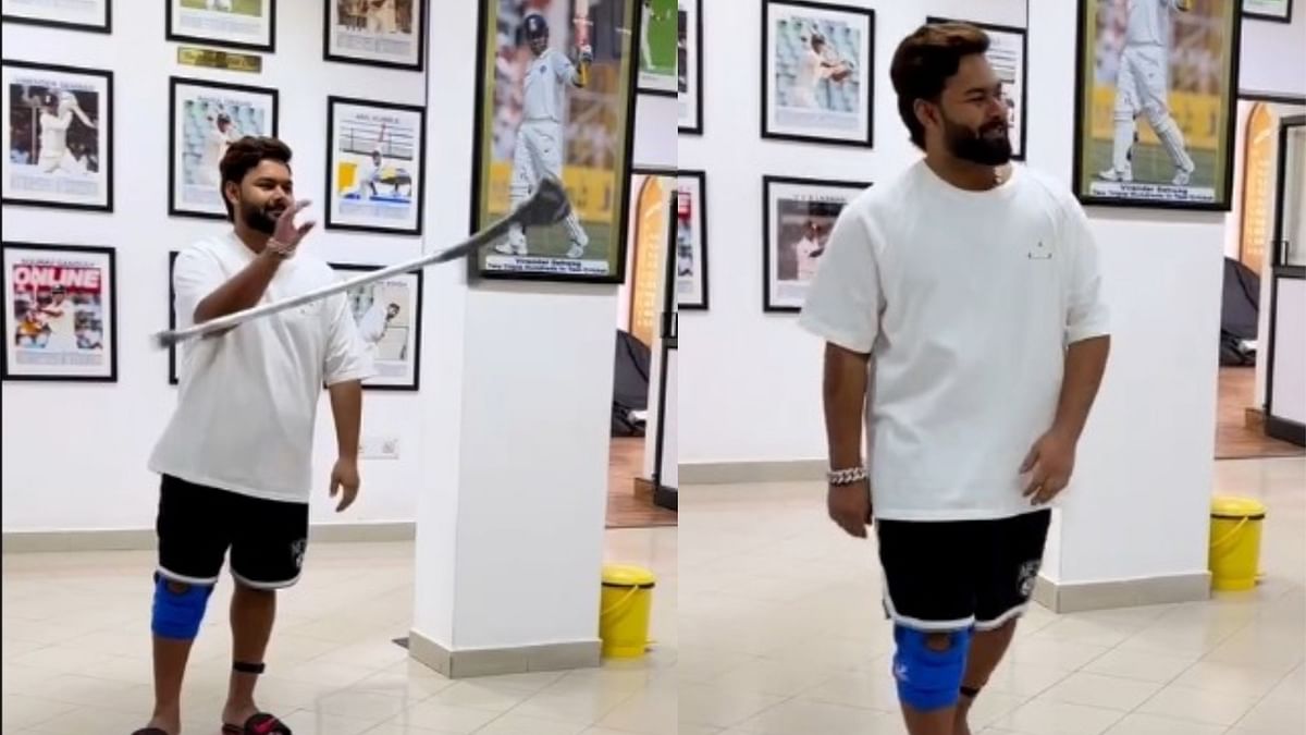 Rishabh Pant Takes a Major Stride Towards Full Recovery, Walks Without Crutches
