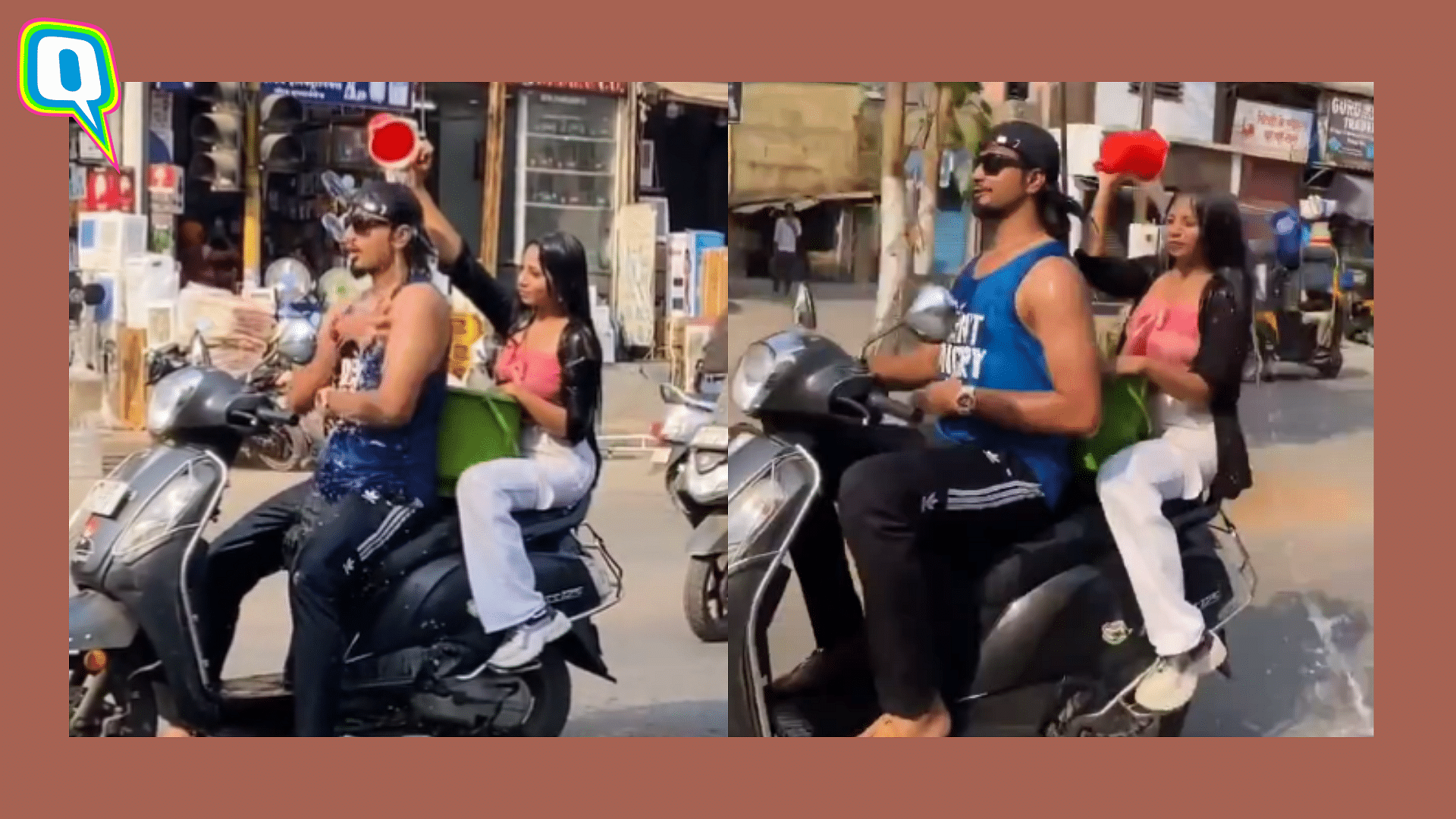 <div class="paragraphs"><p>Viral Video: Duo Spotted Taking A Bath While Riding Scooter; Thane Police Reacts</p></div>