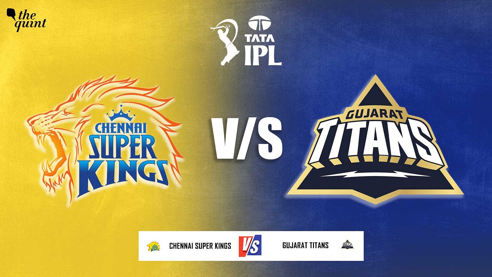 IPL 2023 Final Chennai Super Kings vs Gujarat Titans: Date, Time ...