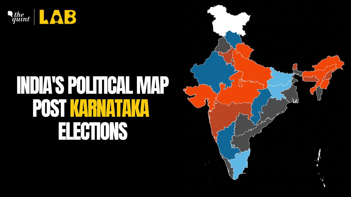 After Congress Wins Karnataka, Here's What India's Political Map Looks Like