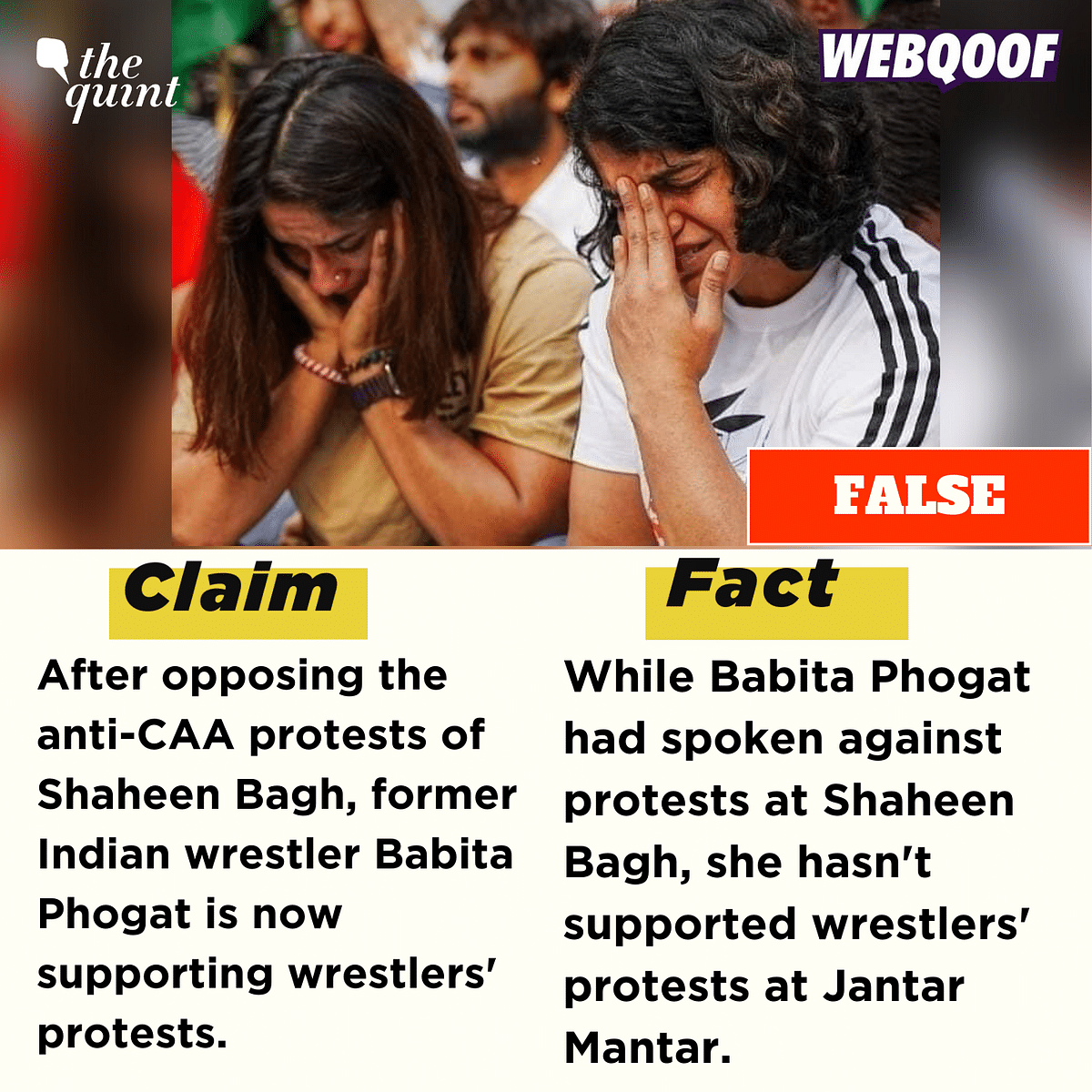 From misinformation around wrestlers' protests at Jantar Mantar to media misreporting. 