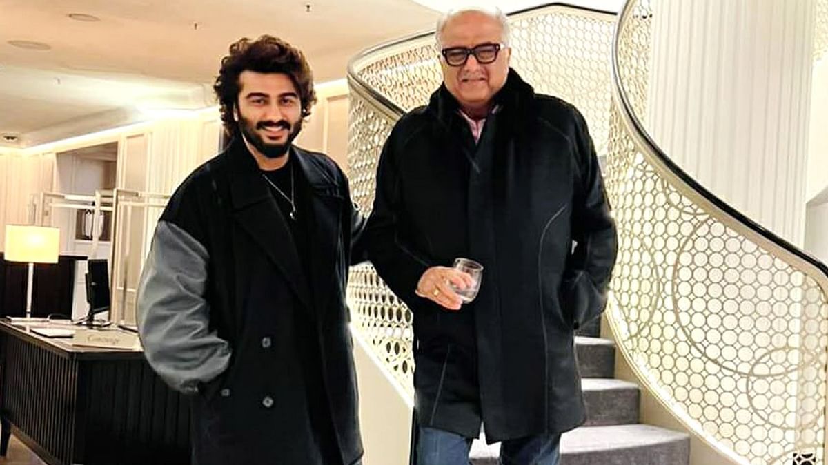 Arjun Kapoor Takes 1st Trip With Dad Boney Kapoor; Attends Hans Zimmer's Concert