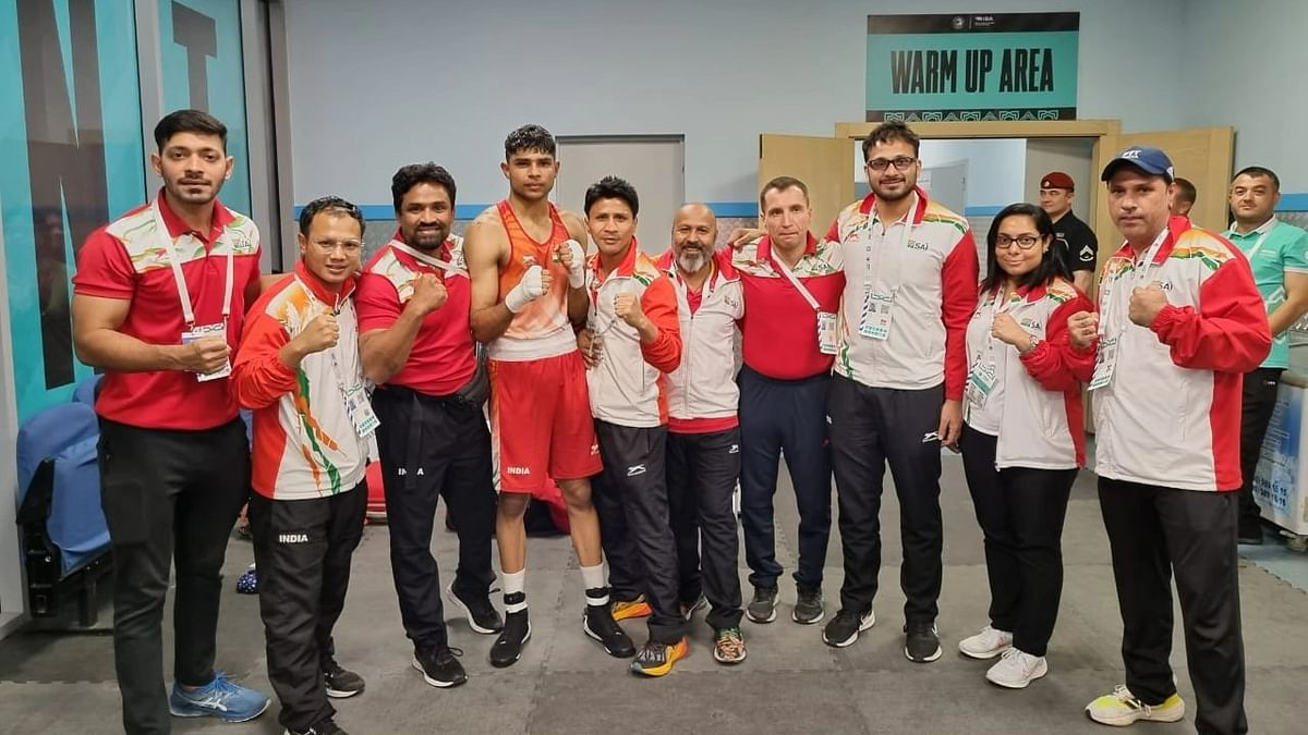 World Boxing C'ship: Nishant Sails Into 71kg Pre-Quarters With a Clinical Win