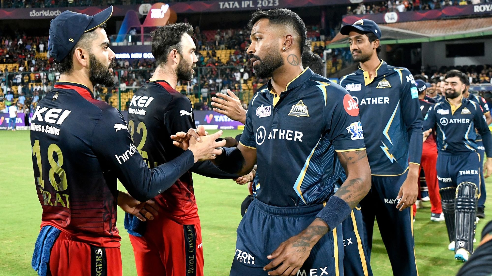 <div class="paragraphs"><p>IPL 2023 Points Table: Gujarat Titans' win knocked Royal Challengers Bangalore out as Mumbai Indians qualified for playoffs.</p></div>