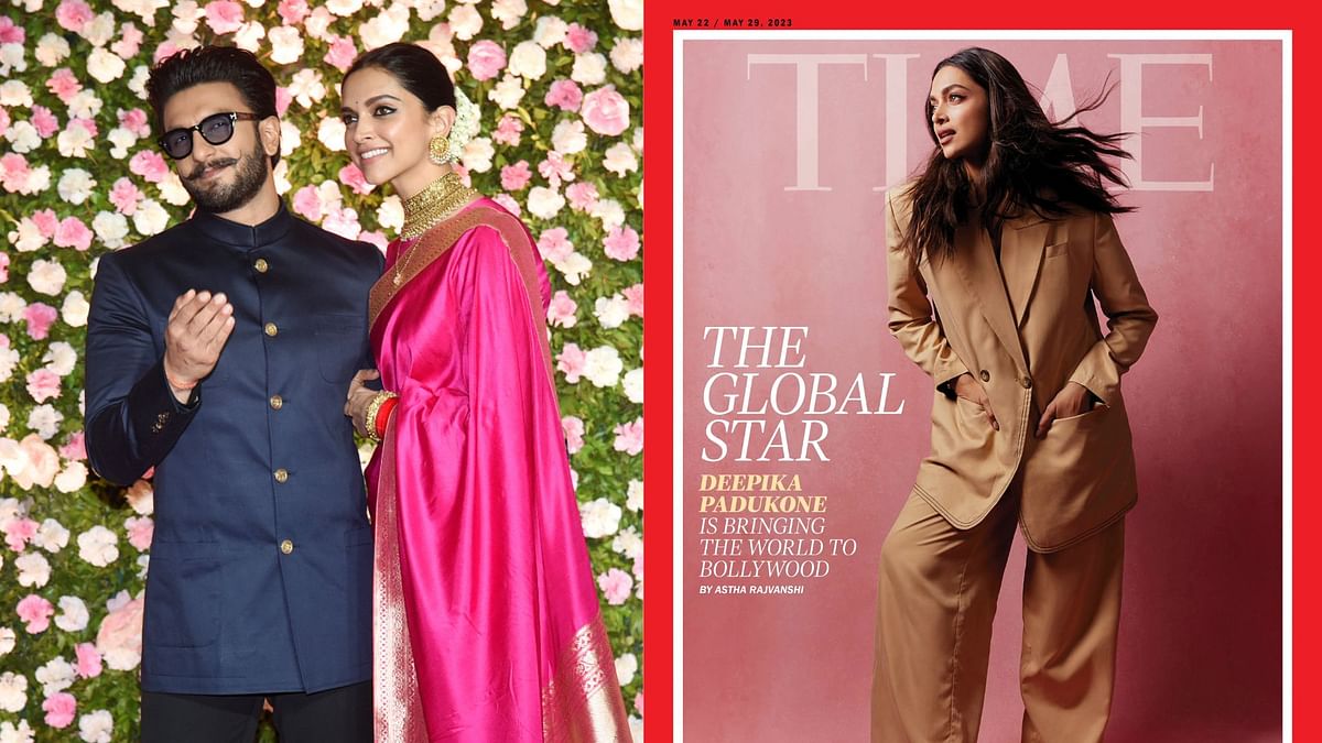 'World at Your Feet': Ranveer Reacts to Deepika Featuring on TIME Cover  