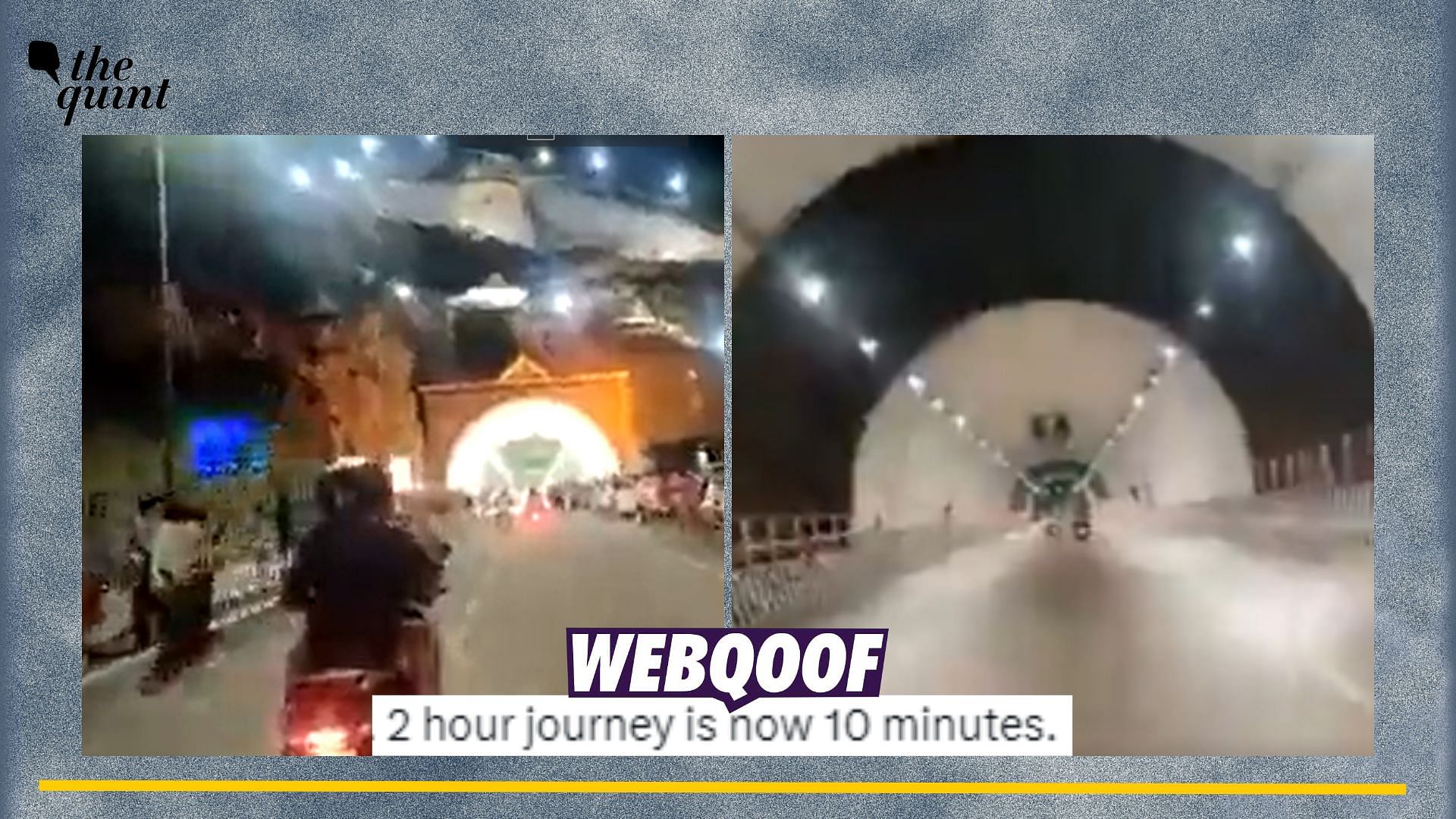 <div class="paragraphs"><p>Fact-Check | The video is of the Kuthiran tunnel is old and is being shared with a misleading claim about travel time on the internet.</p></div>