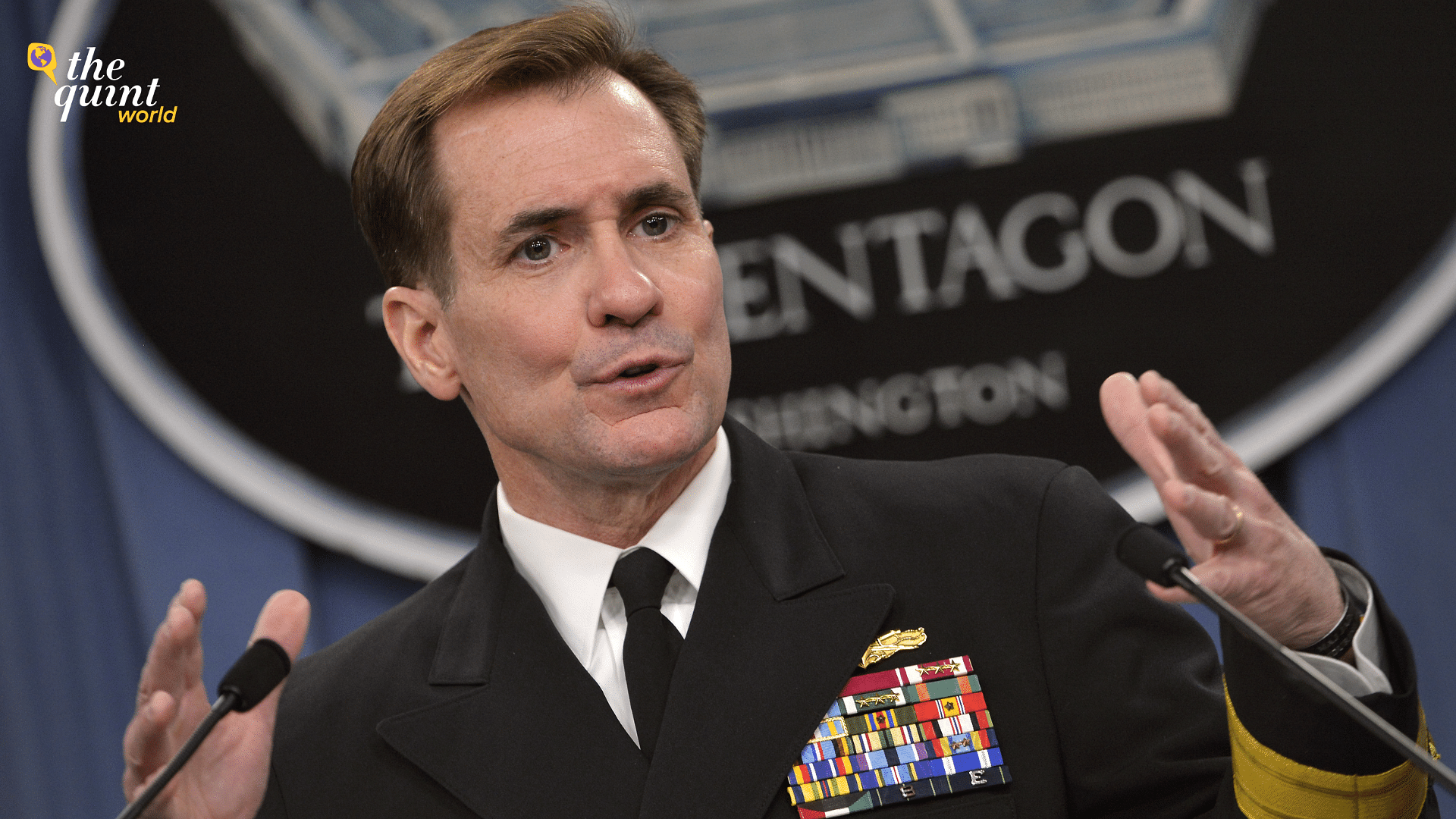 <div class="paragraphs"><p>Coordinator for Strategic Communications at the United States National Security Council John Kirby.</p></div>