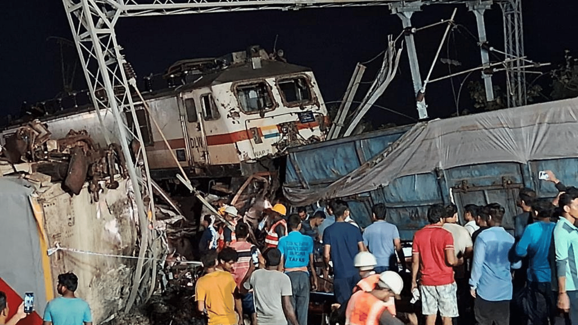 <div class="paragraphs"><p>Three trains collided in Odisha's Balasore district killing and injuring hundreds.</p></div>