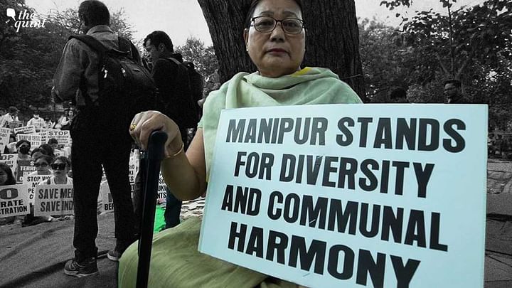 At New Delhi's Jantar Mantar, Meiteis Rally for Peace in Conflict-Torn Manipur