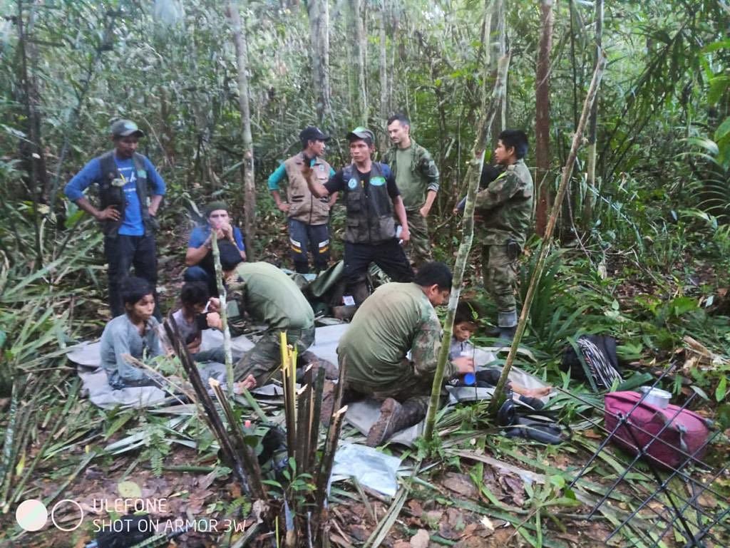 Four siblings, aged 13, 9, 4, & 11 months, were found alive in the Amazon forest 40 days after their plane crashed.