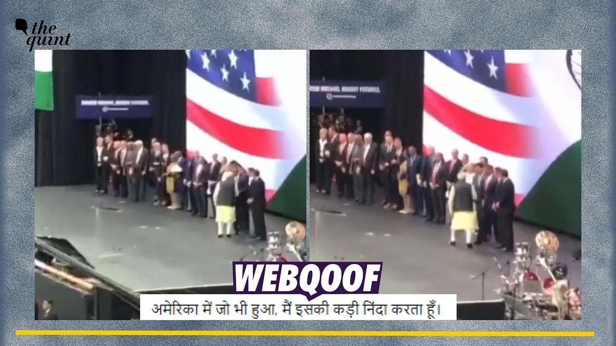 Old Video Shared to Falsely Claim PM Modi Was Abused During His Recent US Visit