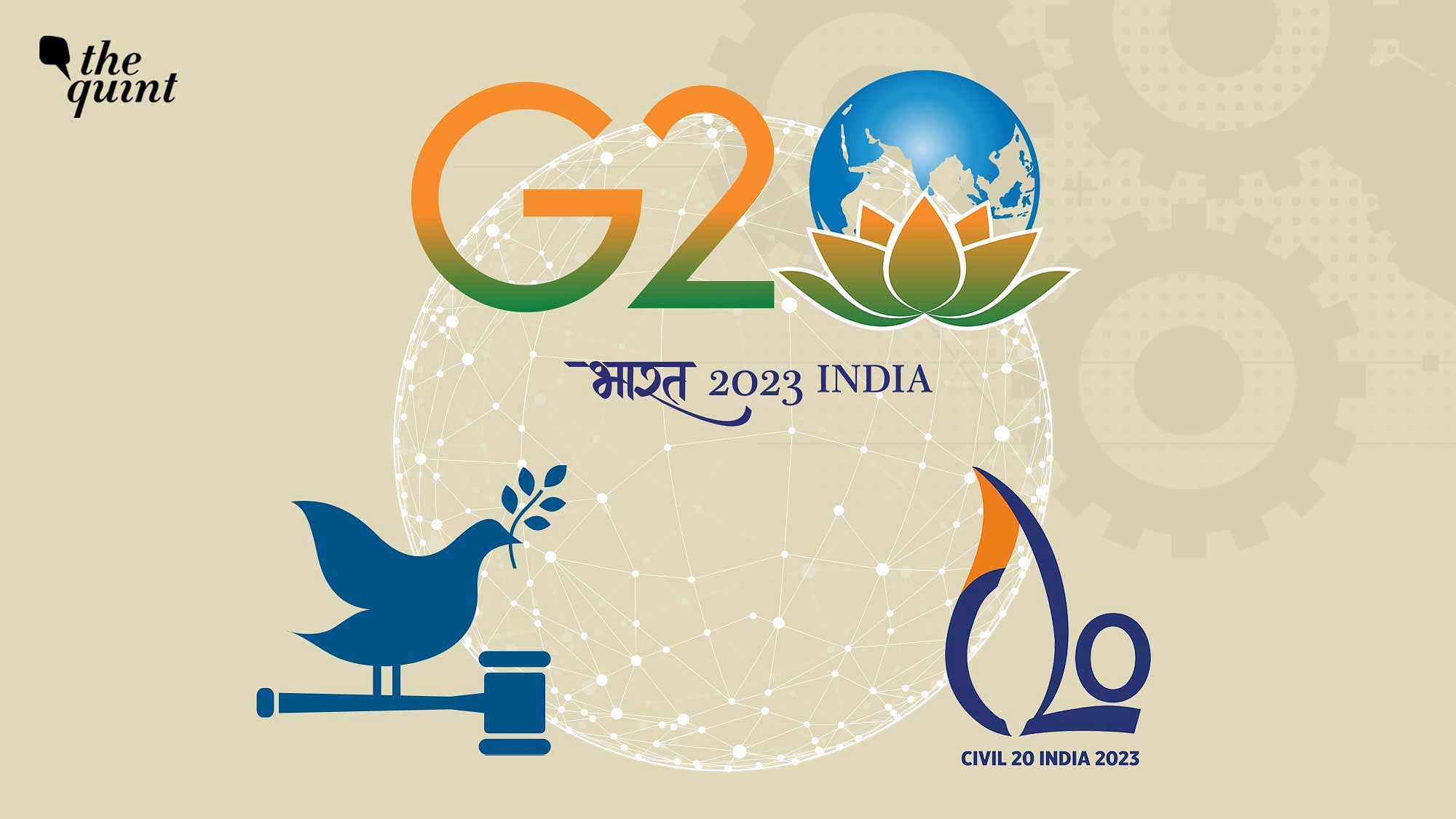 <div class="paragraphs"><p>Civil20 India 2023, a group under the G20, aims to reflect the voices of the people to political leaders. It aims at creating more peaceful, inclusive societies.&nbsp;</p></div>