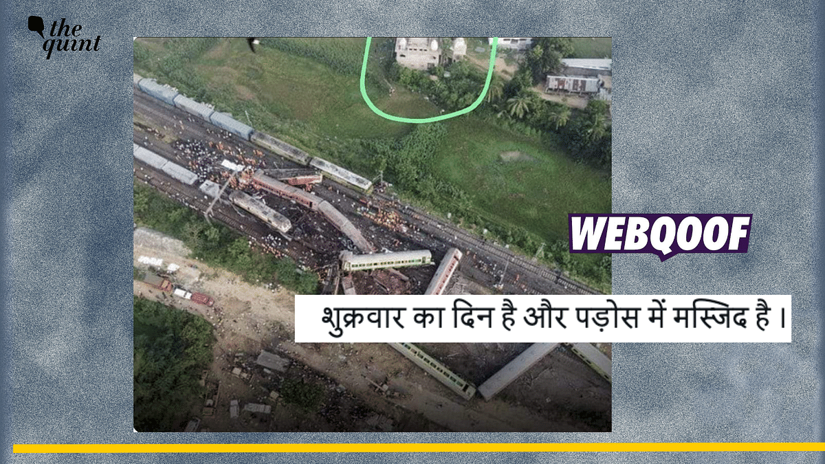 Image From Odisha Train Accident Site Shared With False Communal Spin