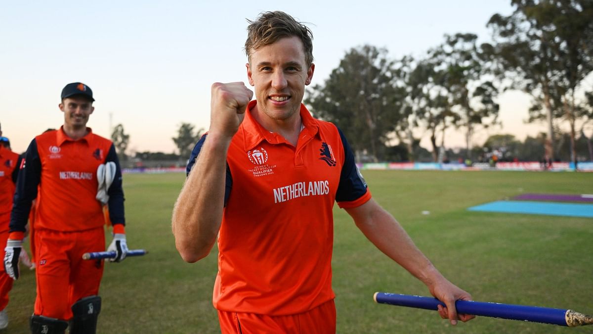 Netherlands beat West Indies in a super-over thriller, in the ODI World Cup qualifier