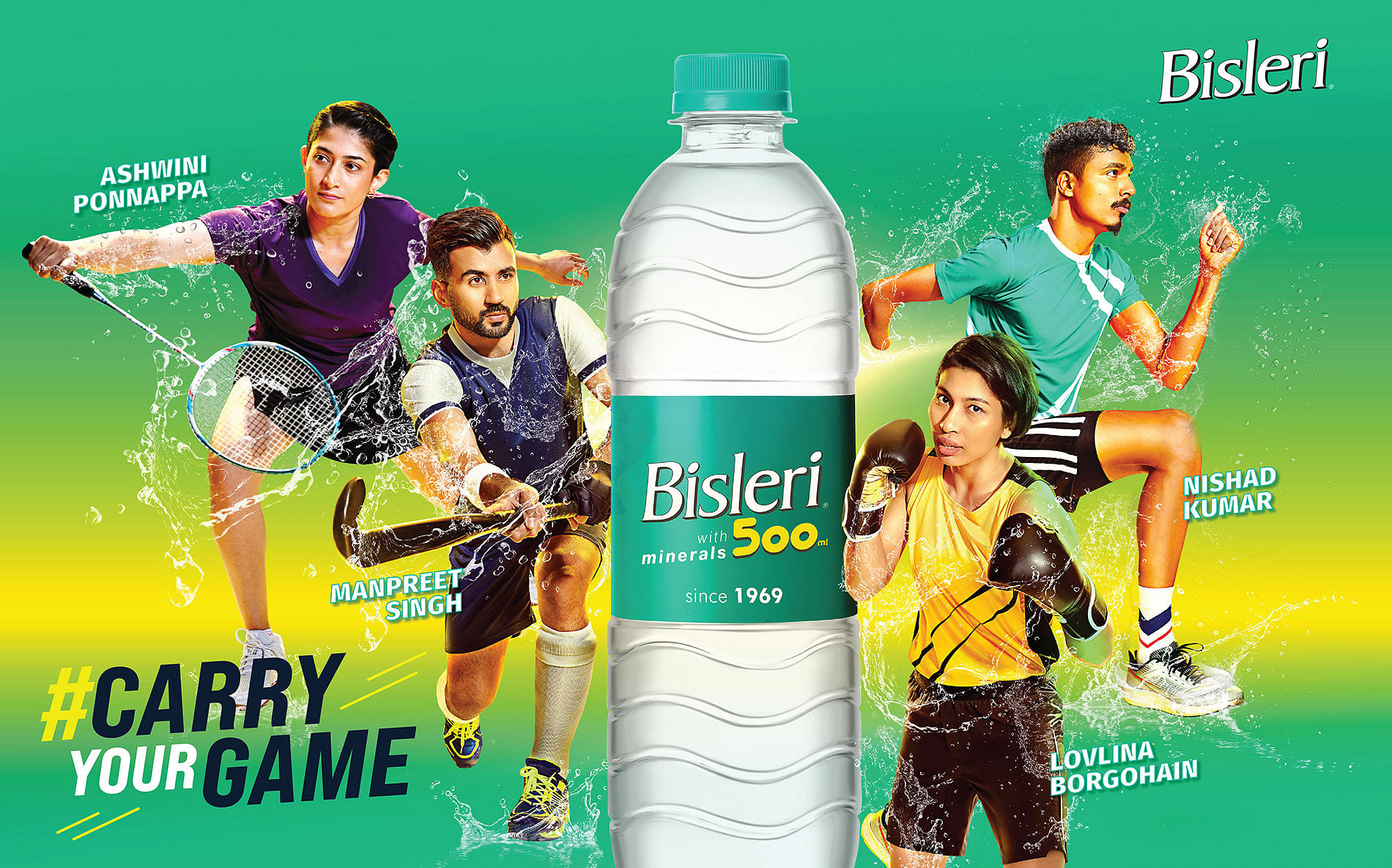 <div class="paragraphs"><p>Bisleri's #CarryYourGame Campaign Focuses On Hydration To Drive Performance</p></div>