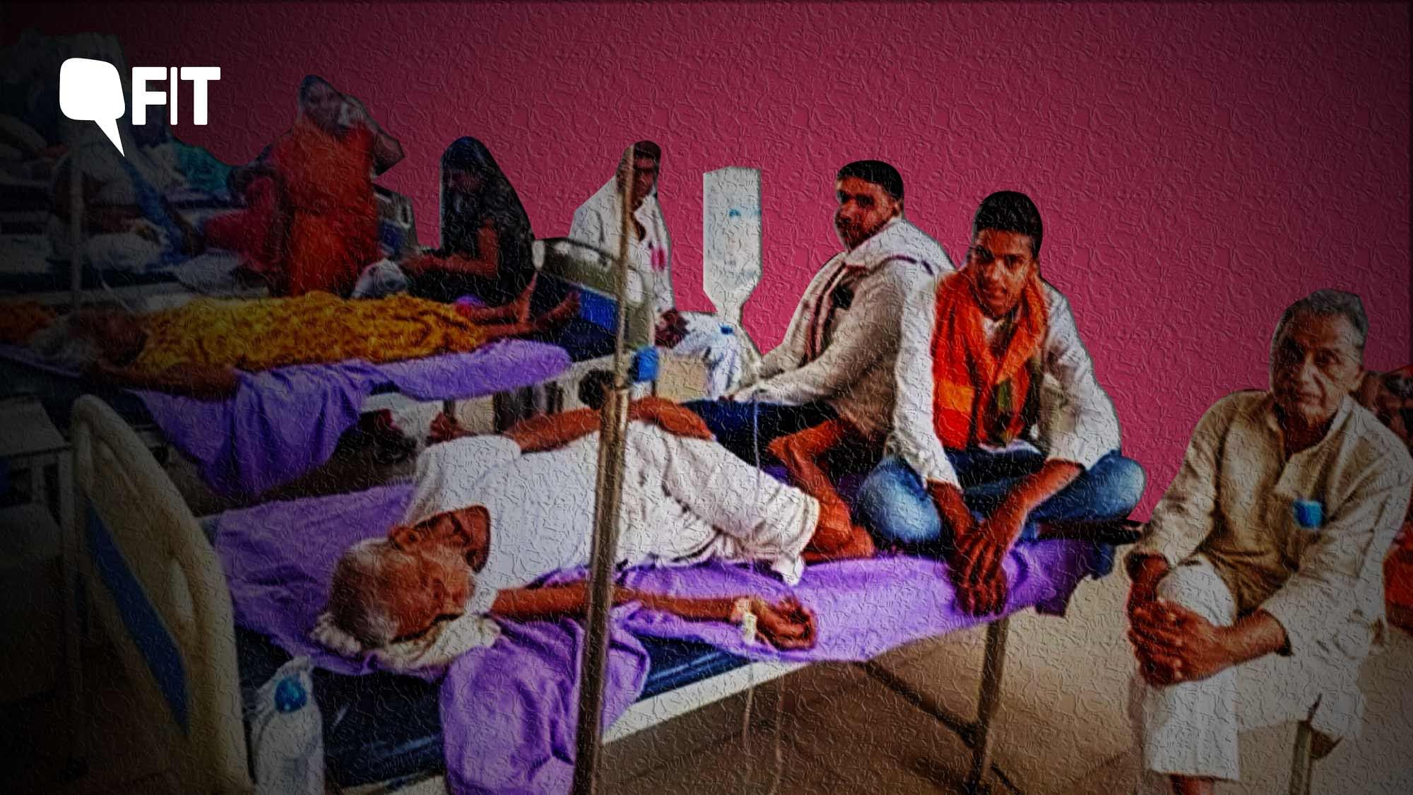 <div class="paragraphs"><p>Patients admitted at a district hospital in Uttar Pradesh's Ballia.</p></div>