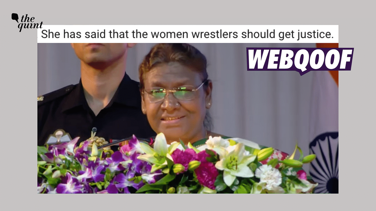 Fact-Check: Did President Murmu 'Express Support' for Wrestlers' Protest?