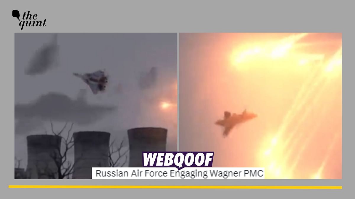 No, This Video Does Not Show Russian Air Forces Fighting Against Wagner Forces