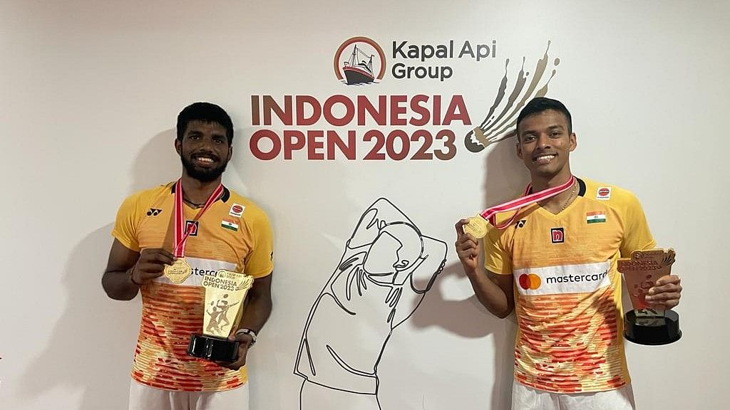 <div class="paragraphs"><p>Satwiksairaj Rankireddy and Chirag Shetty on Sunday scripted history as they beat the reigning world champions Aaron Chia and Soh Wooi Yik</p></div>