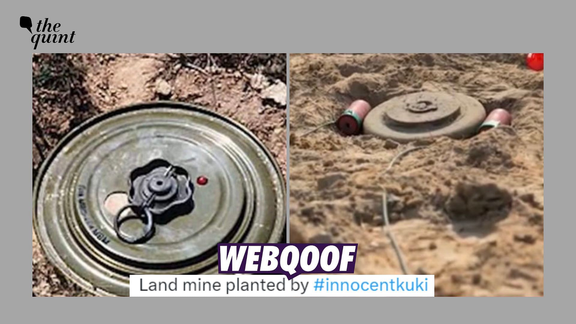 <div class="paragraphs"><p>Fact-Check | The visuals of landmines used in the claims are old and unrelated.</p></div>