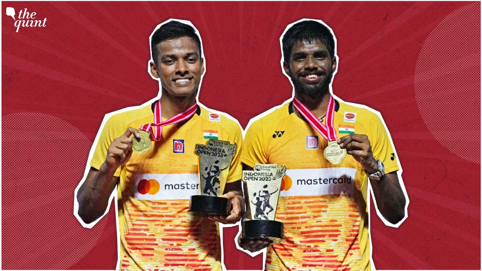 <div class="paragraphs"><p>Satwiksairaj Rankireddy and Chirag Shetty became the first Indian men's doubles pair to win a Super 1000 title on the BWF tour.</p></div>