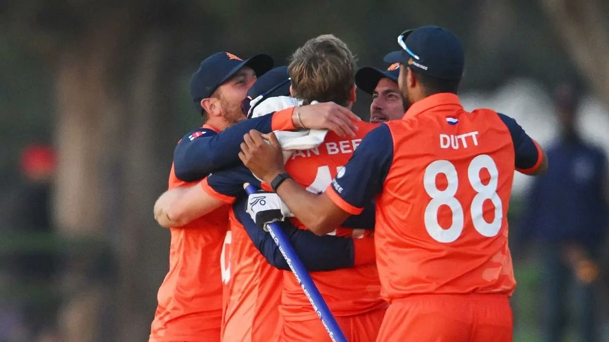 Netherlands beat West Indies in a super-over thriller, in the ODI World Cup qualifier