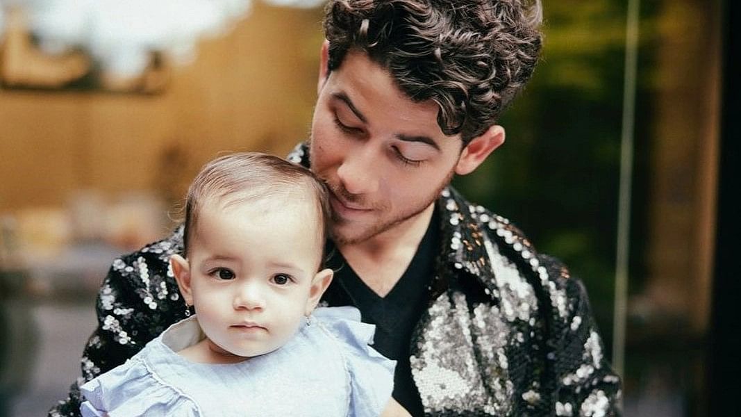 <div class="paragraphs"><p>Nick Jonas with daughter Malti Marie.</p></div>