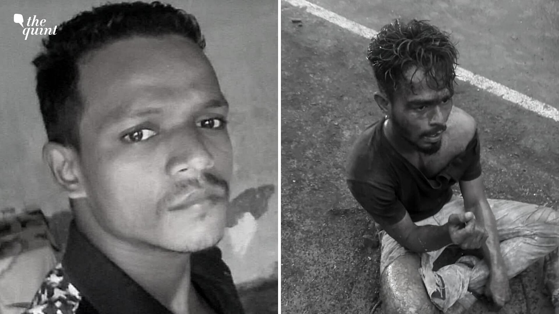 <div class="paragraphs"><p>Afaan Ansari (left) who was lynched by a mob of cow vigilantes in Maharashtra's Nashik on Saturday, 24 June. His relative and driver of the car Nasir Hussain Shaikh (right) is critically injured.</p></div>