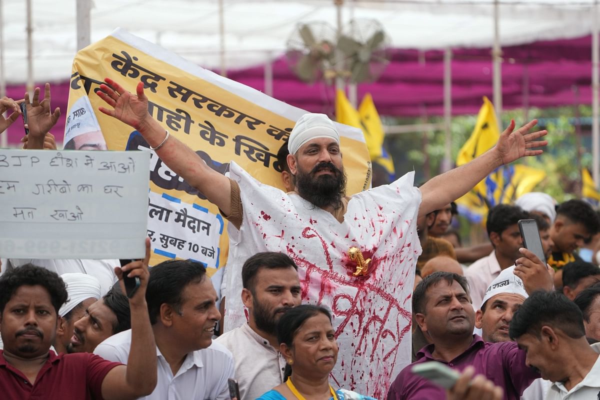 On Sunday, AAP returned to Ramlila Maidan for a political rally first time since the 2012 anti-corruption movement.