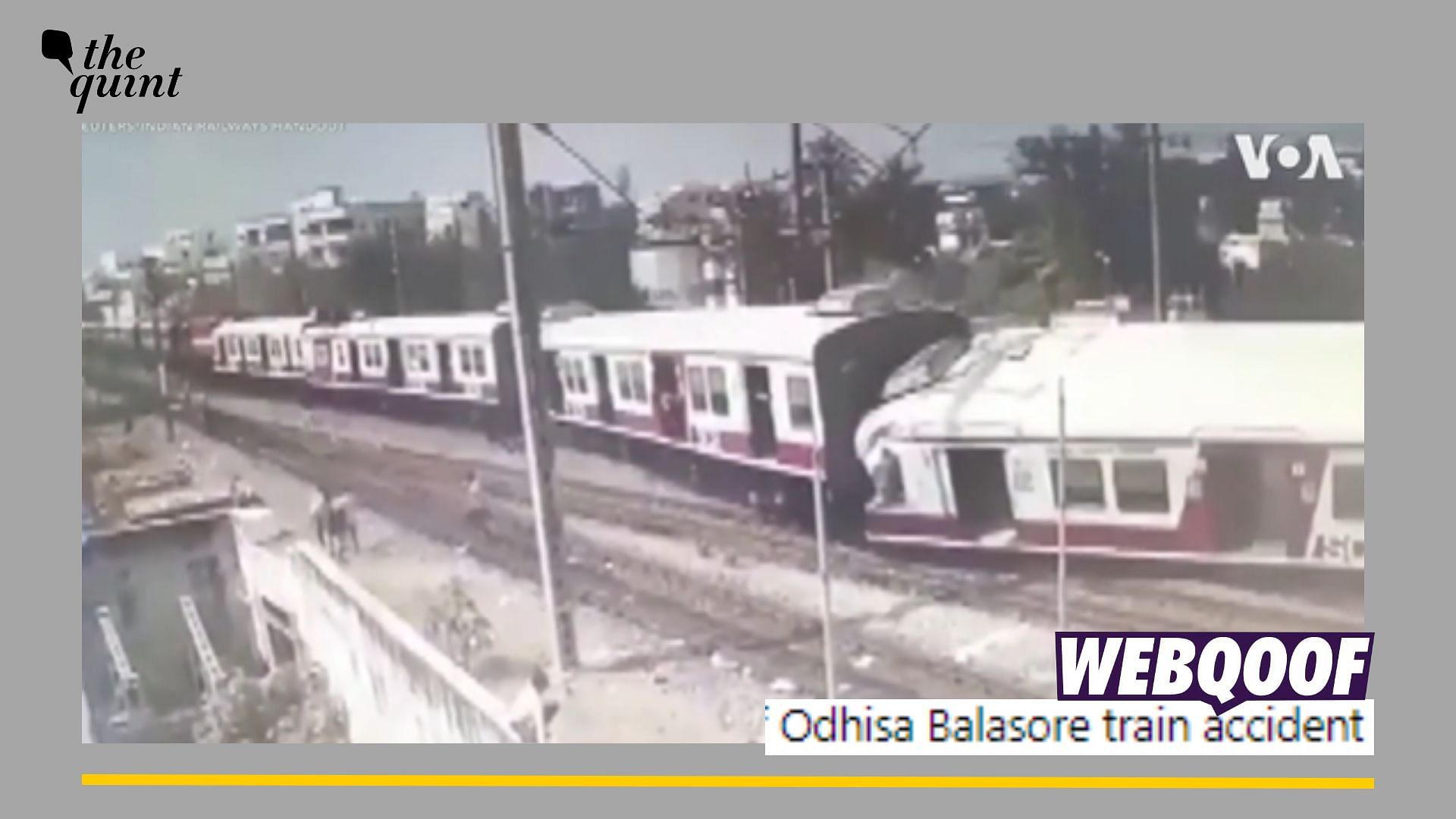 <div class="paragraphs"><p>Fact-Check | The video is old and unrelated to the recent train accident in Odisha.&nbsp;</p></div>