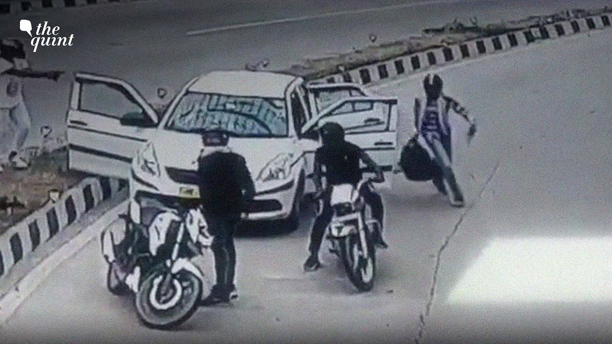 Gunpoint Robbery Inside Delhi’s Pragati Maidan Tunnel Caught on CCTV; Two Held