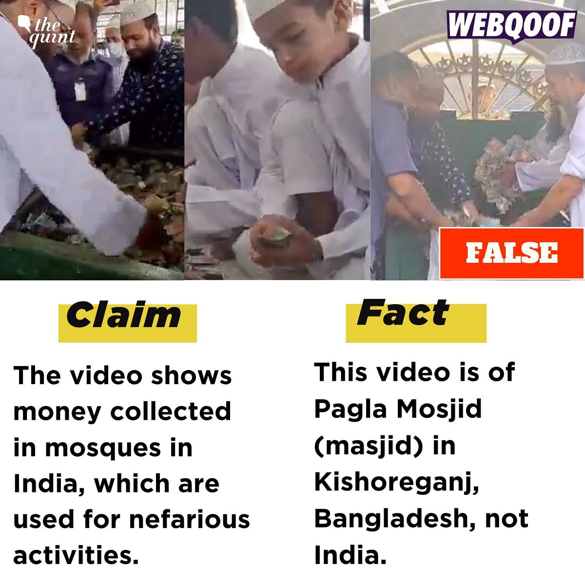 Take a look at these five pieces of misinformation that went viral on social media this week.
